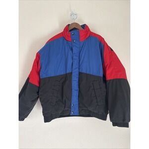 Vintage Adventure Gear Colorblock Powder Gear Jacket Coat 90s